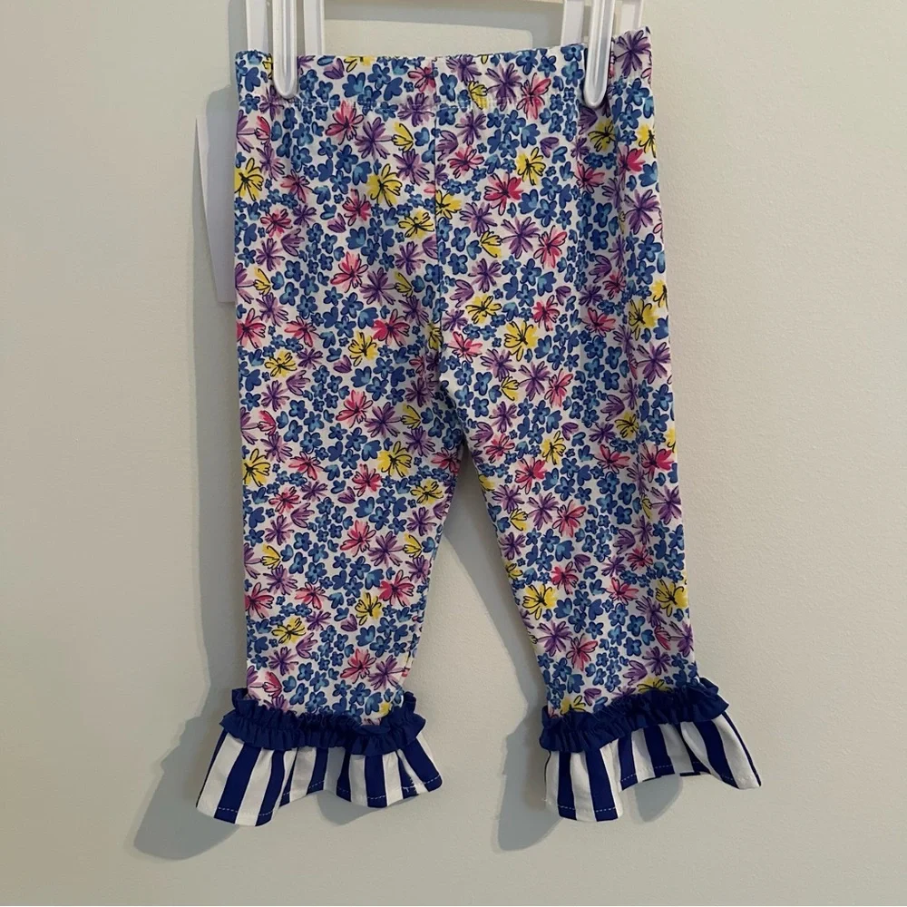 NEW NWT Rare Editions size 18 months Unicorn 2 piece Outfit Mixed Print